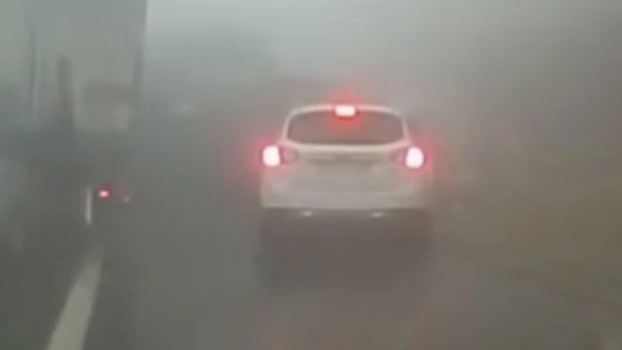 VIDEO cutremurator! Inregistrarea accidentului cu 70 de masini din Slovenia este socanta!