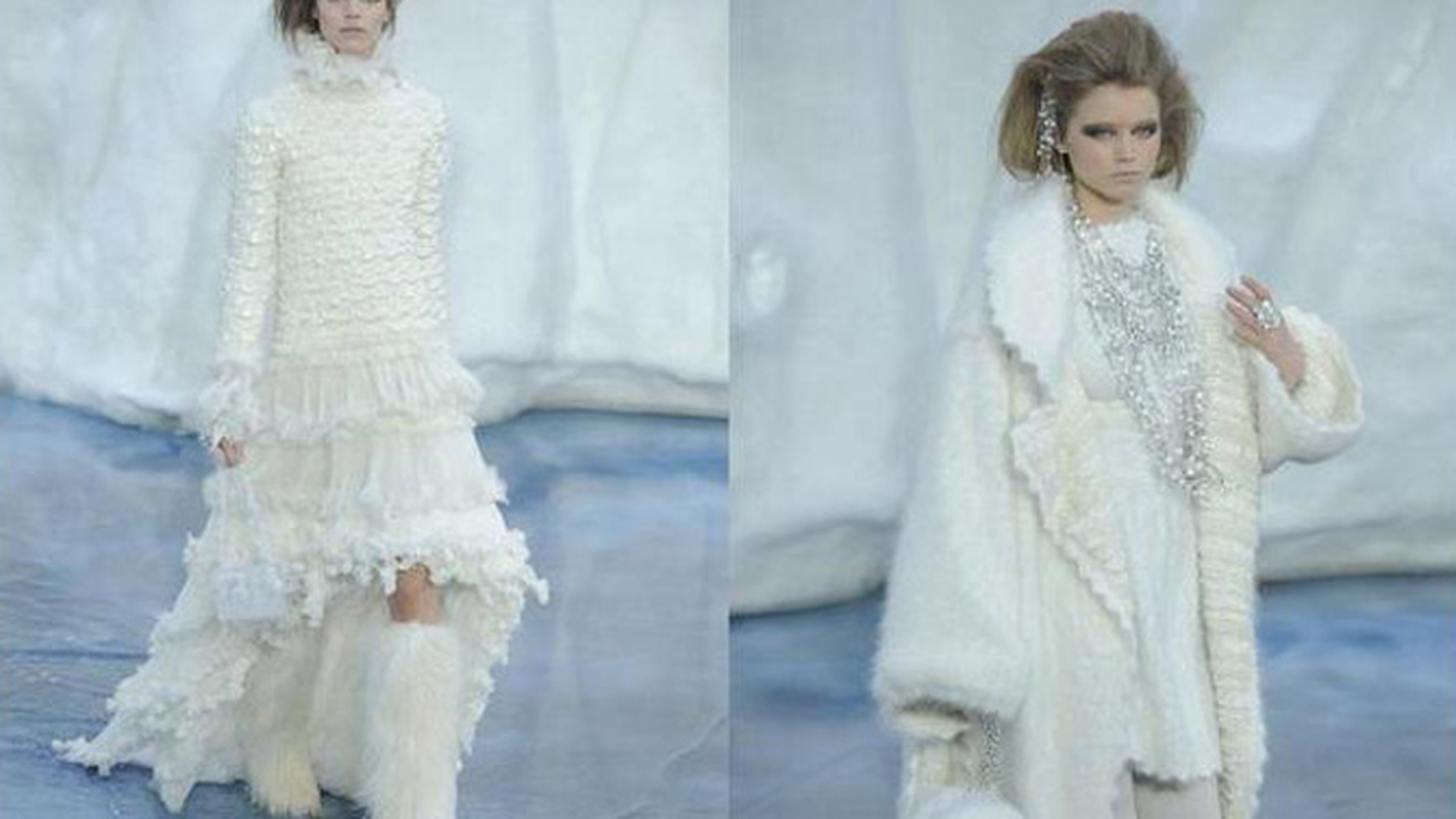 Colectia Chanel, prezentata langa un aisberg de 256 de tone!