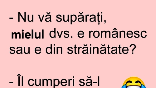 Bancul de Paște | "Mielul dumneavoastră e românesc sau e din străinătate?"