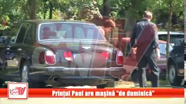 Printul Paul merge cu Bentley-ul de patru ori pe luna!