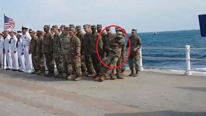 Incident de Ziua Marinei! Un militar american a leșinat în apropiere de președinte