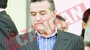 Becali a fost "lucrat" de fortele de ordine