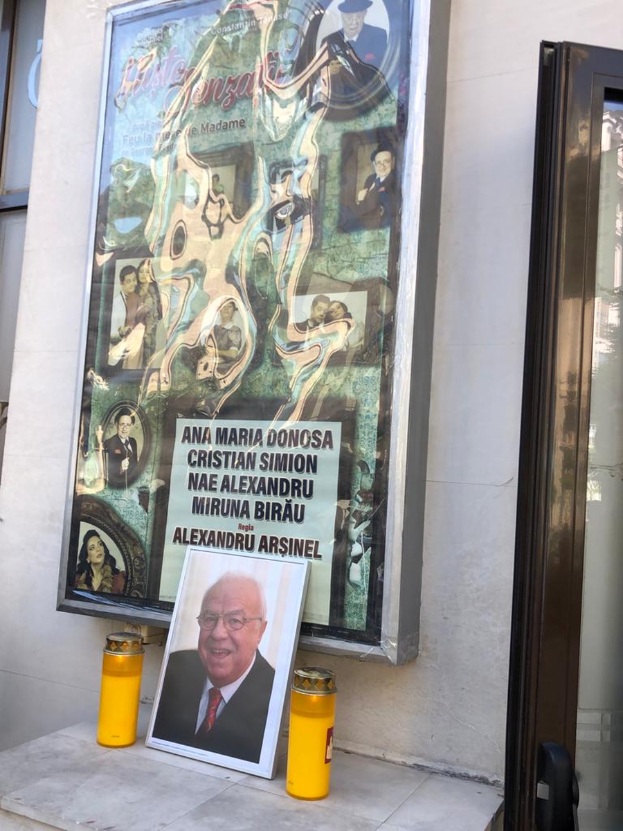 Alexandru Arșinel, omagiat la Teatrul 