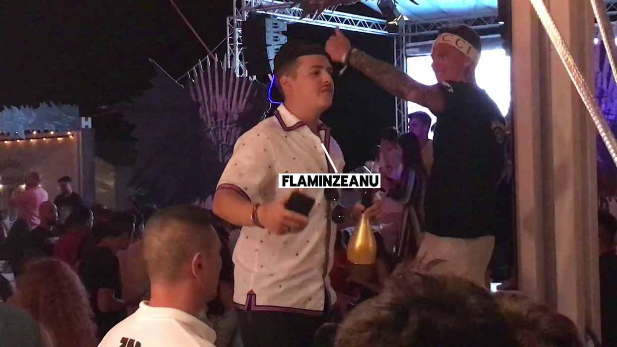 Fentosanii din ”Brigada Nepoții”, cu Marează și Flămânzeanu în frunte, au cheltuit 40.000 € într-un singur weekend pe șampanii Armand de Brignac