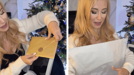 Invitațiile la nunta Andreei Bălan cu Victor Cornea sparg tiparele! Modelul ales de ea este foarte rar