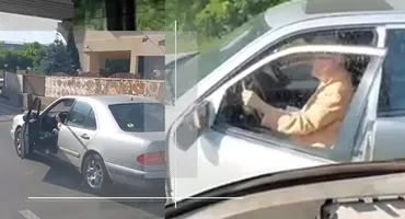 Irinel Columbeanu….. vai, săracul! IMAGINI UNICE cu exuberantul fost milionar pe șosea, într-o mașină veche și...