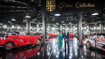 Piero Ferrari, acționar și vicepreședinte al renumitei companii auto Ferrari,  a vizitat astăzi galeria Țiriac Collection