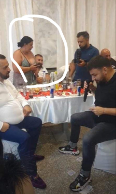 Lucreția Mihai, la nuntă, în Italia, unde cântă Biju