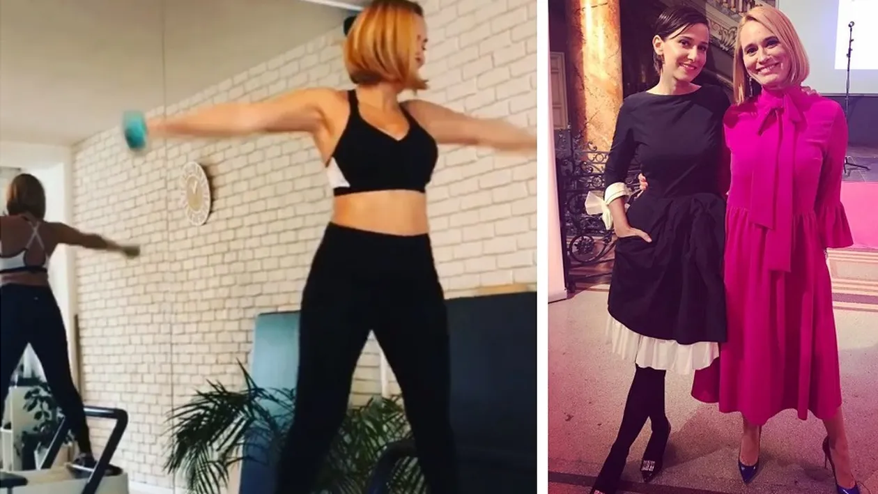 Andreea Esca, filmată în timp ce a făcut un gest interzis după ce a plecat de la antrenament