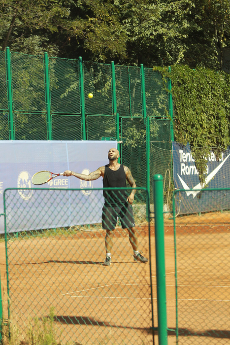 Giani Kiriță s-a ”încins” la tenis cu Vincenzo, nepotul lui Joshua Castellano