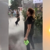 Incendiu la celebra shaormerie Mr. Laziz! Clienţii au fost evacuaţi de urgenţă