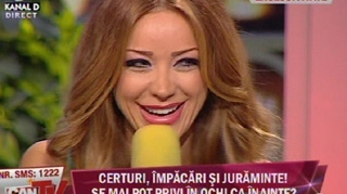 VIDEO Moment fabulos la CancanTV - Bianca si Bote fata in fata! El s-a dat la ea in draci, iar ea s-a fastacit ca o adolescenta "El imi da mereu mesaje cu 'te vei intoarce'!"