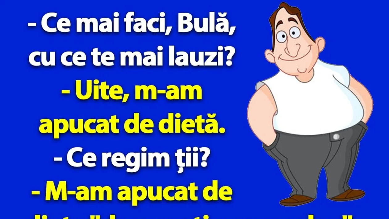 BANC | Bulă și dieta de-a v-ați ascunselea