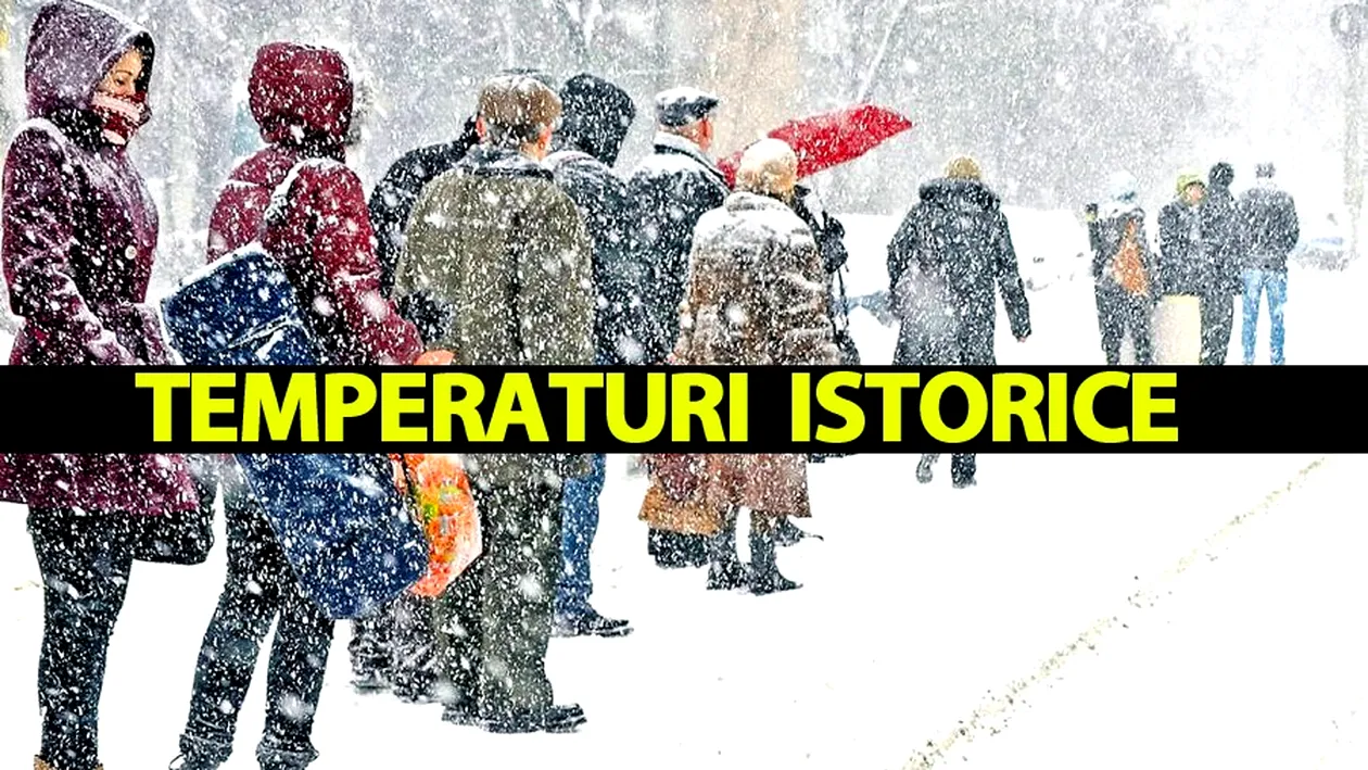 ANM a modificat prognoza. Temperaturi istorice de Crăciun și de Revelion în România