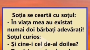 BANCUL ZILEI | Soția se ceartă cu soțul