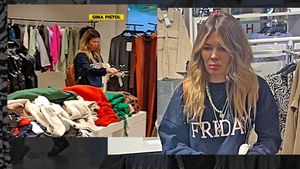 Iubita lui Smiley, în transă de sărbători. Gina Pistol a ieșit la “vânătoare” în mall!