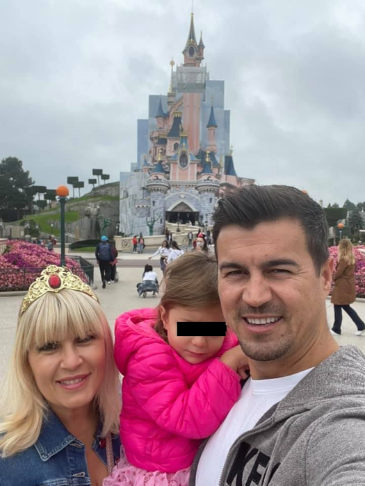 Elena Udrea, Adrian Alexandrov și fiica lor