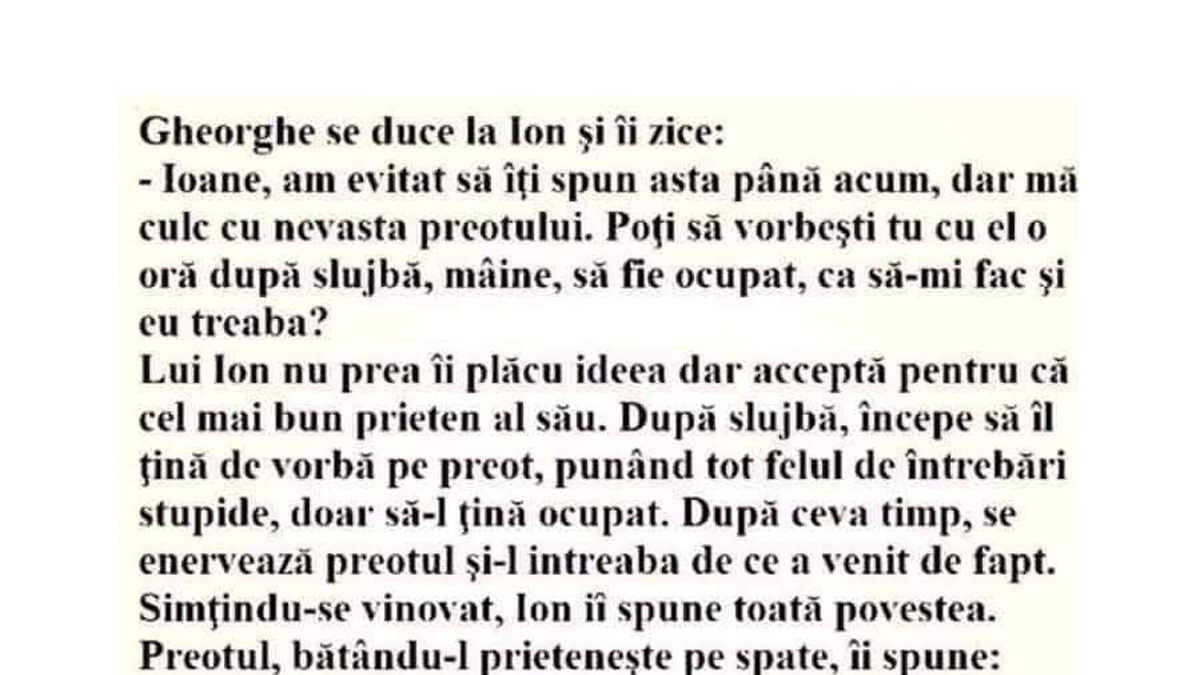 BANC | Gheorghe își ia inima-n dinți: "Ioane, am evitat să-ți spun asta până acum, dar mă culc cu..."