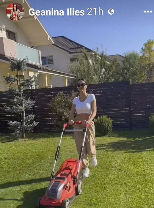 Cum arată vila în care locuiește Geanina Ilieș. Are un living spațios și o curte imensă