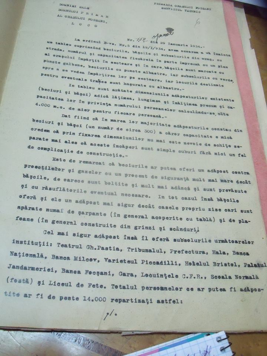 Subteranele Focşaniului puteau adăposti, în anii 30, aproape jumătate din populaţia oraşului