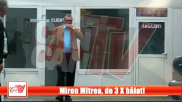 Miron Mitrea, de 3 X baiat!