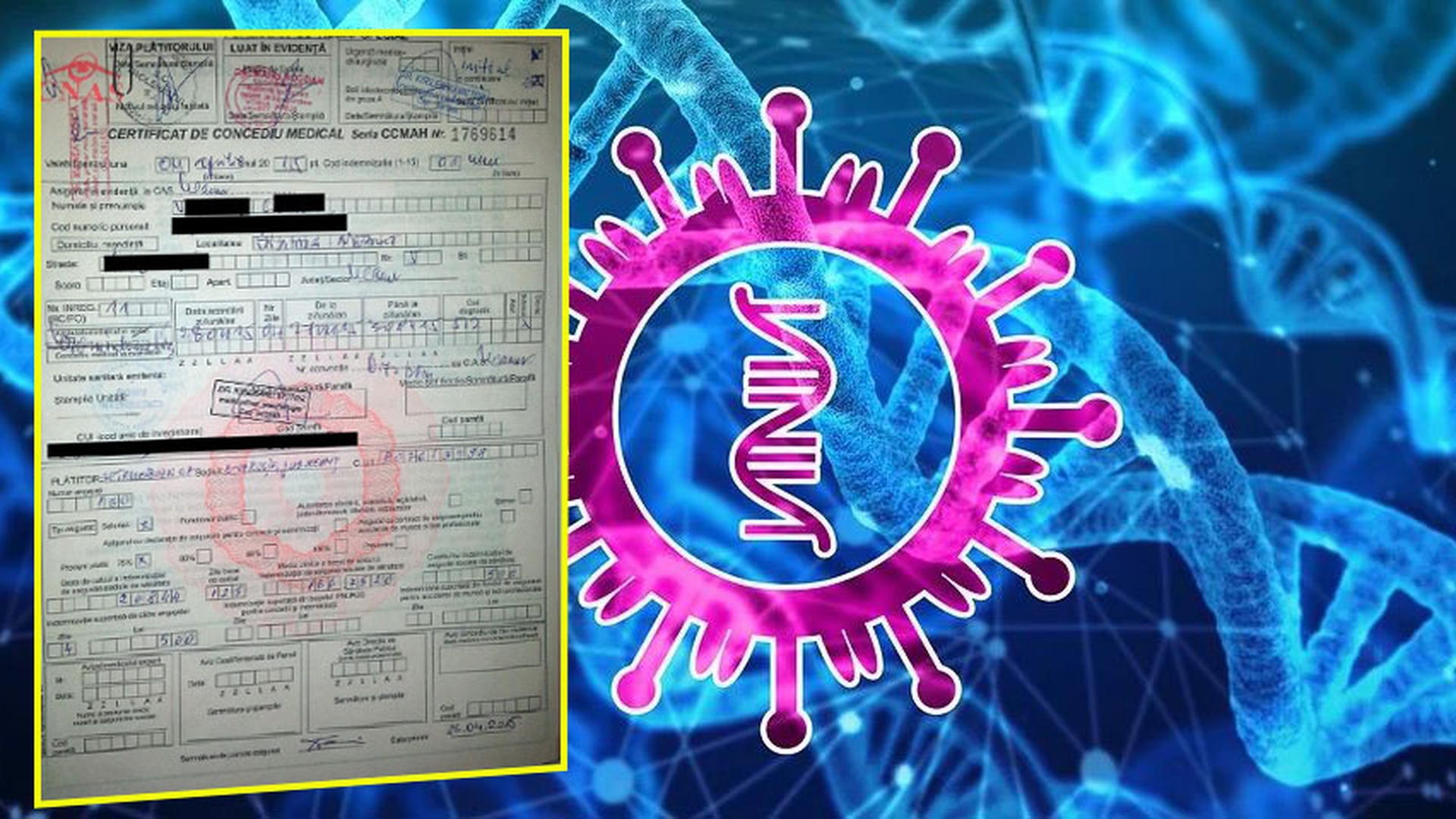 Concediul medical în cazul suspecților de coronavirus. Câți bani se pierd din salariu