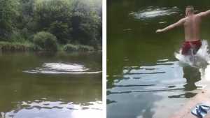 Și-au filmat prietenul cel mai bun în timp ce se îneca într-un lac din Sovata! Credeau că totul este o glumă