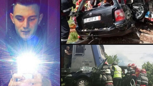 Înfiorător! Unul din tinerii morţi în groaznicul accident din Bistriţa şi-a prevestit sfârşitul. Mesajul scris cu SÂNGE pe asfalt