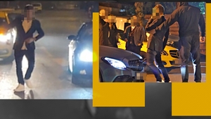 Atins de Bachus, s-a făcut de ”băcănie” în stradă! A ieșit din cel mai luxos local din Herăstrău și a blocat toată circulația!
