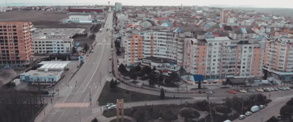 Imagini apocaliptice cu Suceava în a doua zi de carantină totală! Cum se vede orașul din dronă