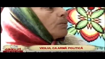 O femeie de 65 de ani povesteste cum a fost violata! Viorele, ce faci?! Viorele, imi rupi piciorul...si l-am scapat cu capul intre picioarele mele