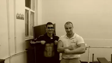 Fiul criminalului de la Perla isi arata muschii! Dupa ce a fost trimis pe tusa, Bogdan a inceput sa-si antreneze colegii!