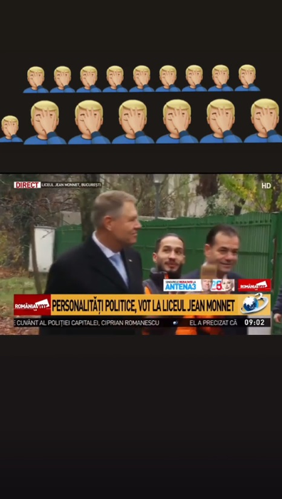 Detaliul comic observat de un telespectator, în timp ce Klaus Iohannis era în direct la Antena 3. Ce vedetă a apărut în cadru
