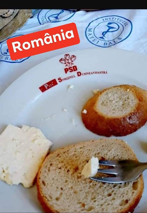 Galerie foto scandaloasă | Cum arată micul dejun în spitalele din România și cum arată în cele din restul țărilor din Europa