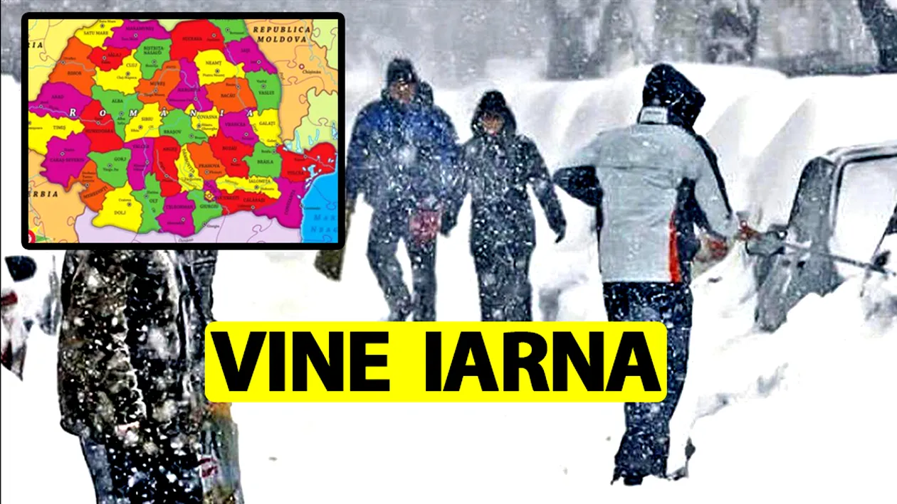 ANM a modificat prognoza. Temperaturi de -8 grade Celsius în România