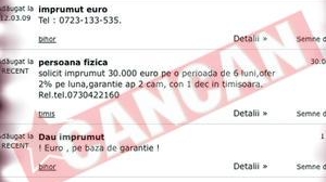 Cer imprumuturi prin mica publicitate