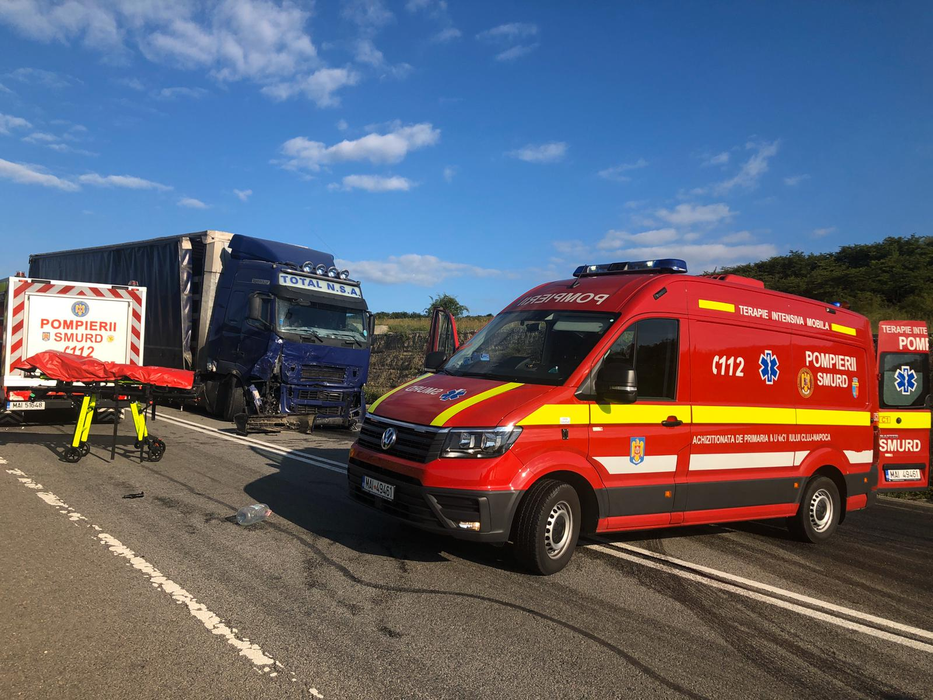 Accident grav în Cluj. Trei oameni au murit pe centura Vâlcele-Apahida. VIDEO