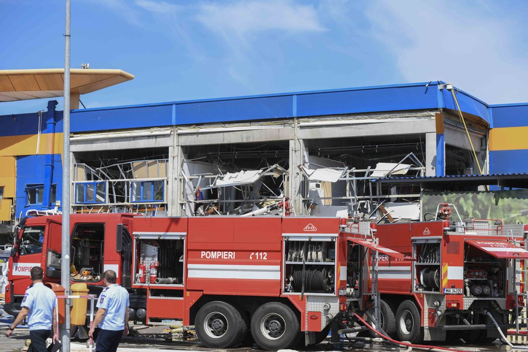 Explozie puternică la Botoșani / Foto: Inquam Photos / Denis Grosu
