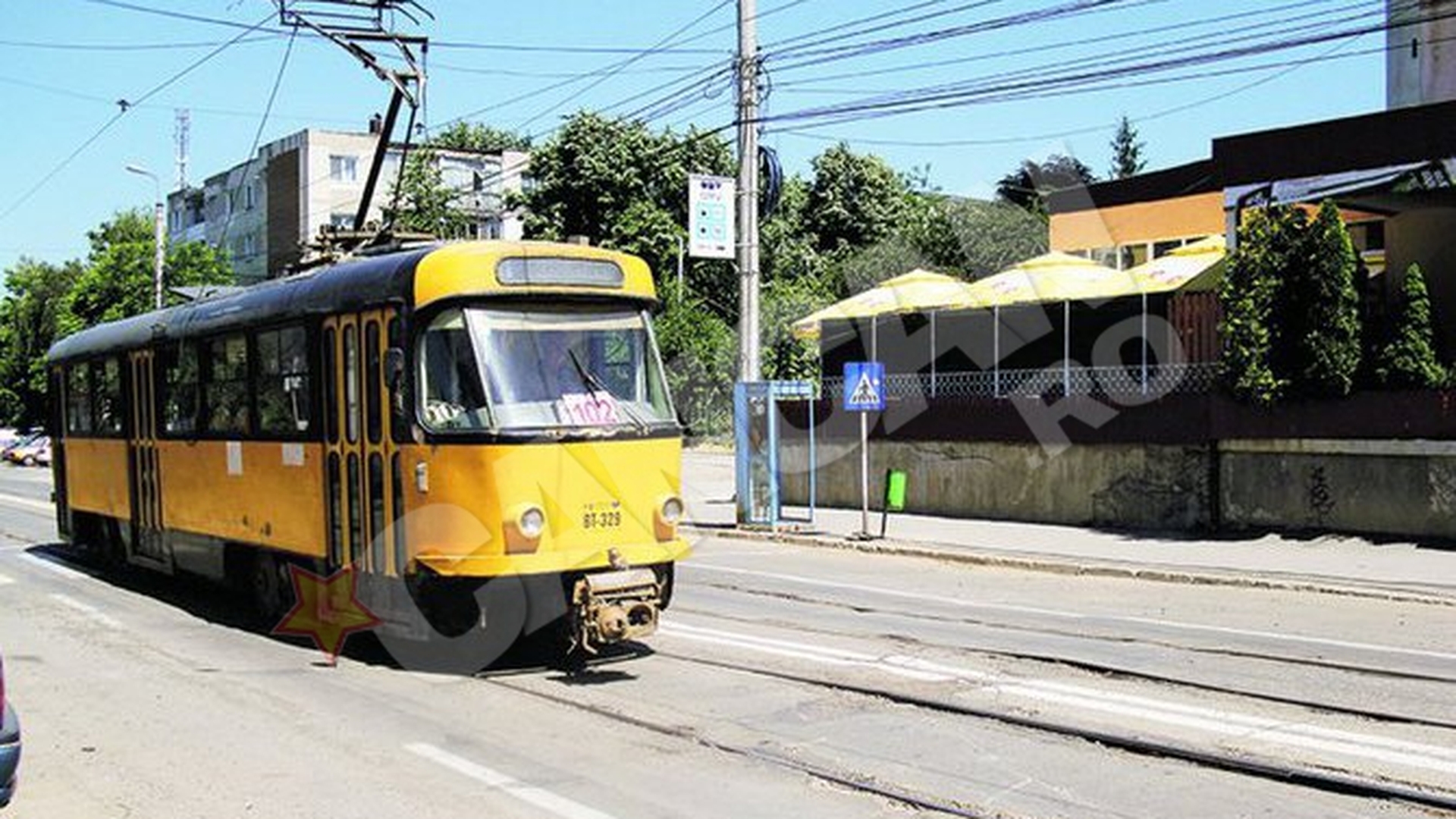 Tramvaiele din Botosani, sicrie ambulante