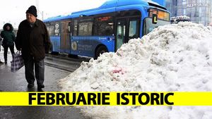 ANM anunță un februarie istoric în România. Luna februarie 2020 nu va mai fi la fel. Fenomene meteo unice