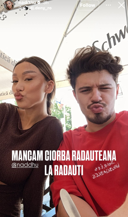 Dj Deny și Nadd Hu/ sursă foto: Instagram