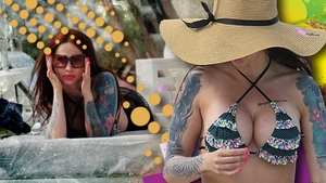 Ispitei de la Insula iubirii i-au ”explodat” silicoanele din sutien la plajă!