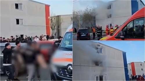 În ce stare se află victimele incendiului violent din Constanța? 9 persoane, transportate la spital după ce s-a activat Planul Roșu