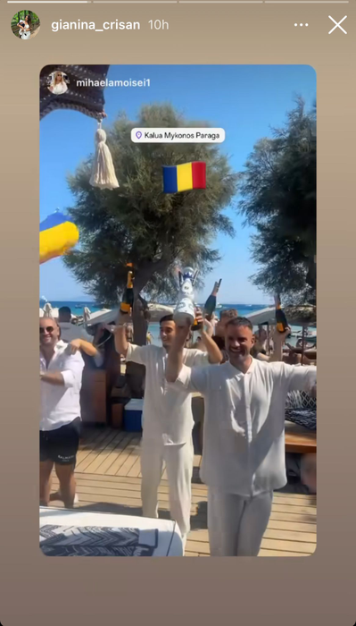 Gianina a fugit de acasă şi a uitat de Pescobar! Party nebun doar cu fetele în Mykonos. FOTO şi VIDEO