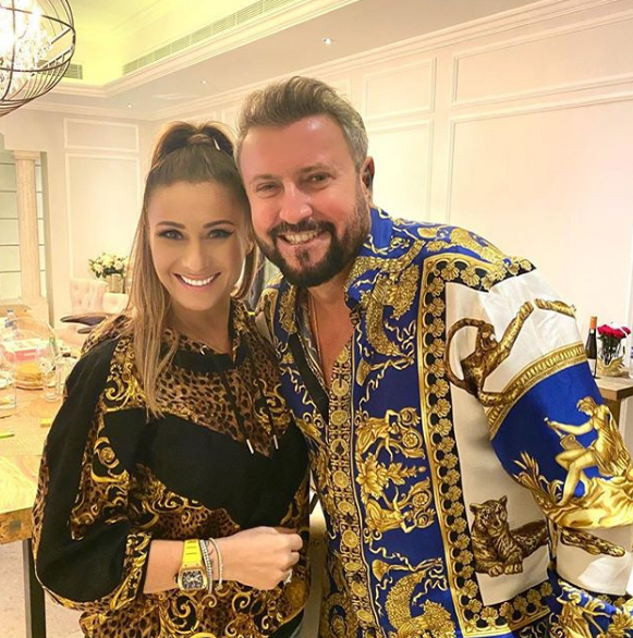 Anamaria Prodan în brațele lui Cătălin Botezatu