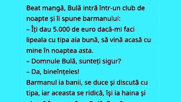 BANC | Beat mangă, Bulă intră într-un club de noapte