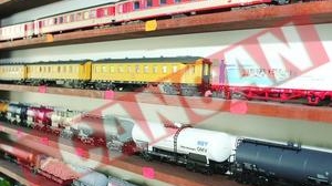 Un bucurestean vinde trenuri in miniatura