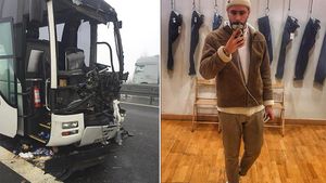 Un român şi mama lui, implicaţi într-un accident rutier în Germania! Un autocar plin cu 51 e de persoane s-a lovit de un alt autoturism