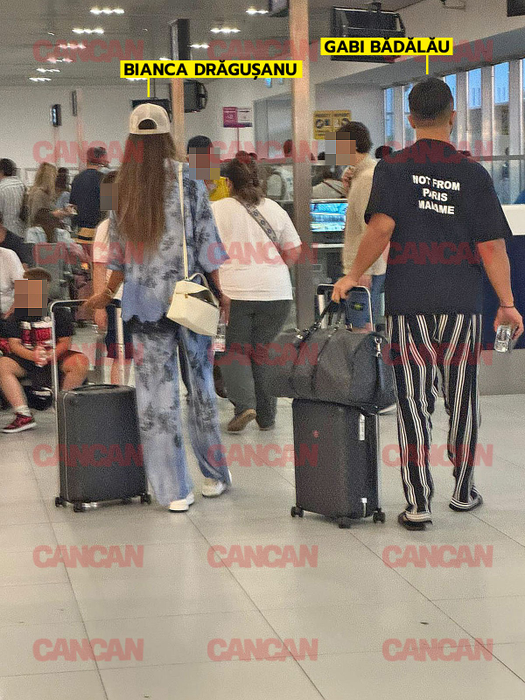 Bianca Drăguşanu şi-a adus iubitul în pragul disperării în aeroport! „Diva supremă” a comis-o, Bădălău a pedepsit-o în avion!