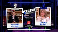 Doina Ruști, scriitoare „de primă mărime în literatura de azi”, interviu de excepție la Altceva cu Adrian Artene